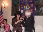 là . . . la pin di past-presidente