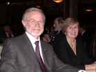 il presidente del Valpolicella Claudio Sandri con la moglie