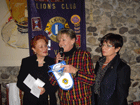 il nostro presidente, il presidente del Valpolicella ed il Presidente dei Delegati di Zona